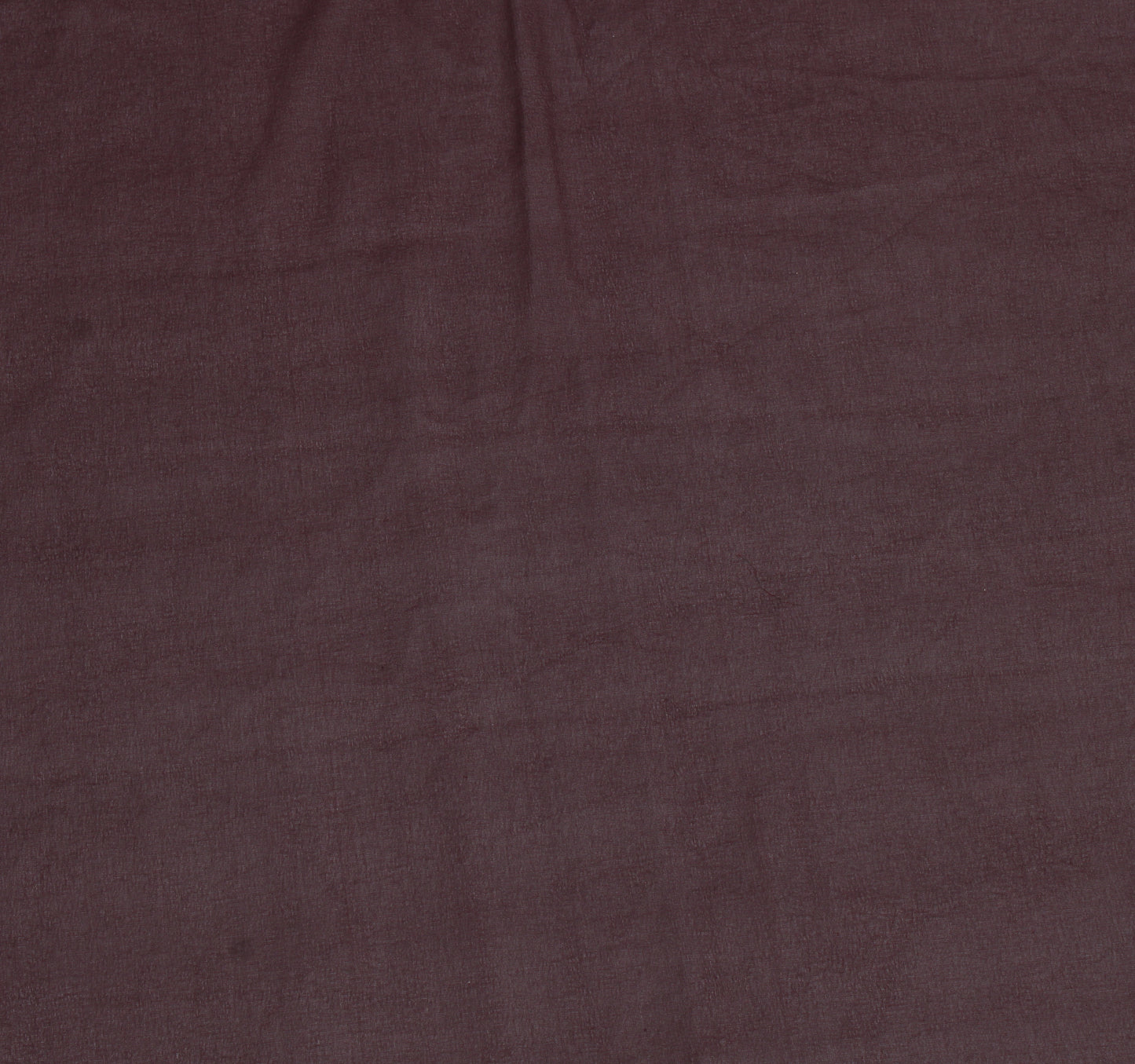 Sushila Vintage Brown Sari Remnant Scrap Blend Georgette Silk Craft Fabric