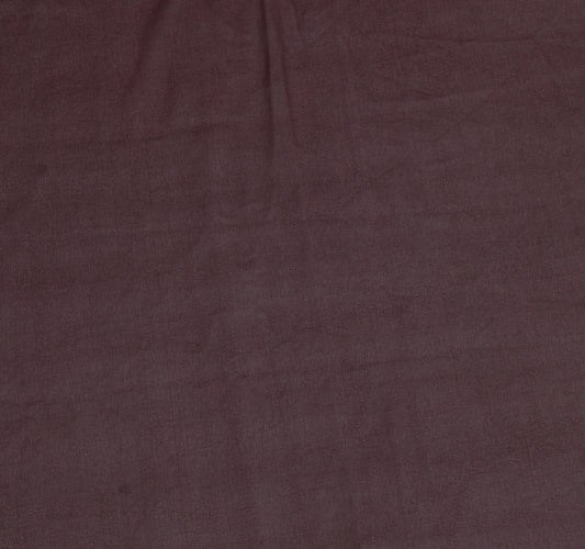 Sushila Vintage Brown Sari Remnant Scrap Blend Georgette Silk Craft Fabric