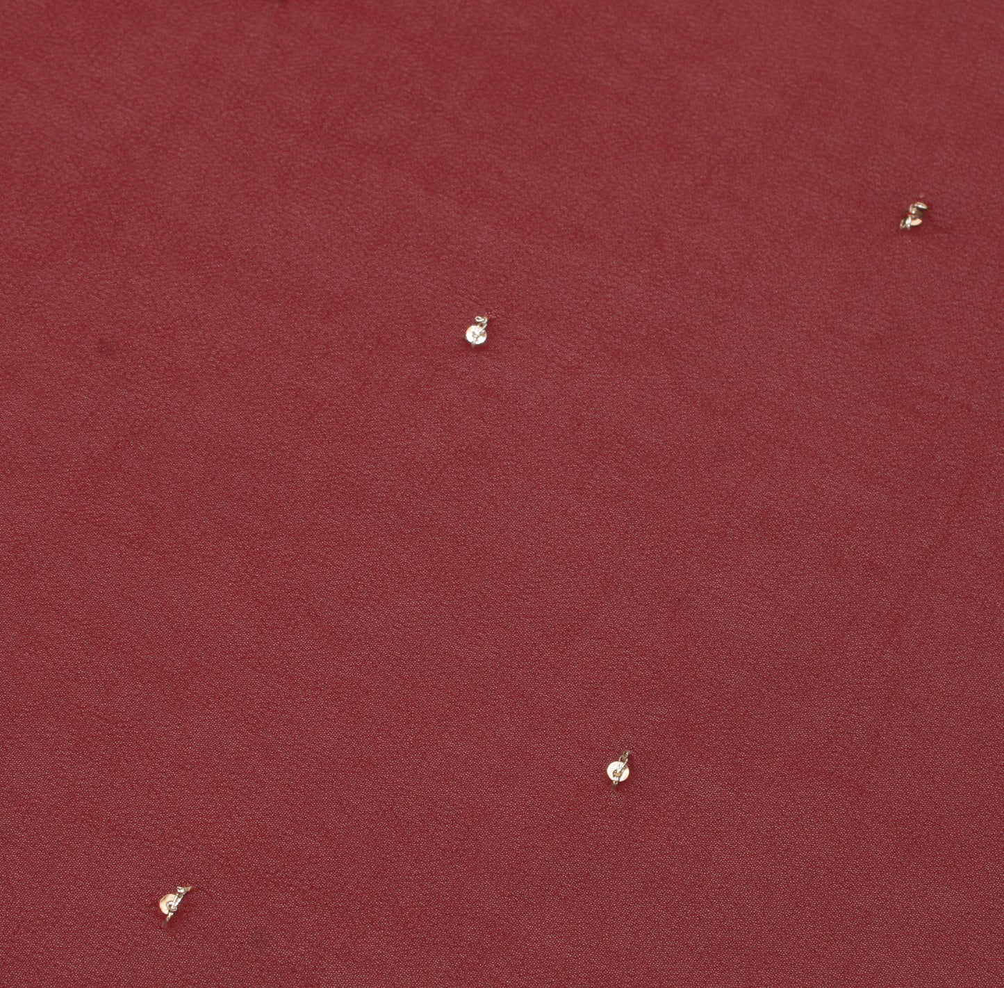 Sushila Vintage Maroon Sari Remnant Scrap Blend Georgette Silk Craft Fabric
