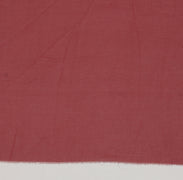 Sushila Vintage Maroon Sari Remnant Scrap Blend Georgette Silk Craft Fabric