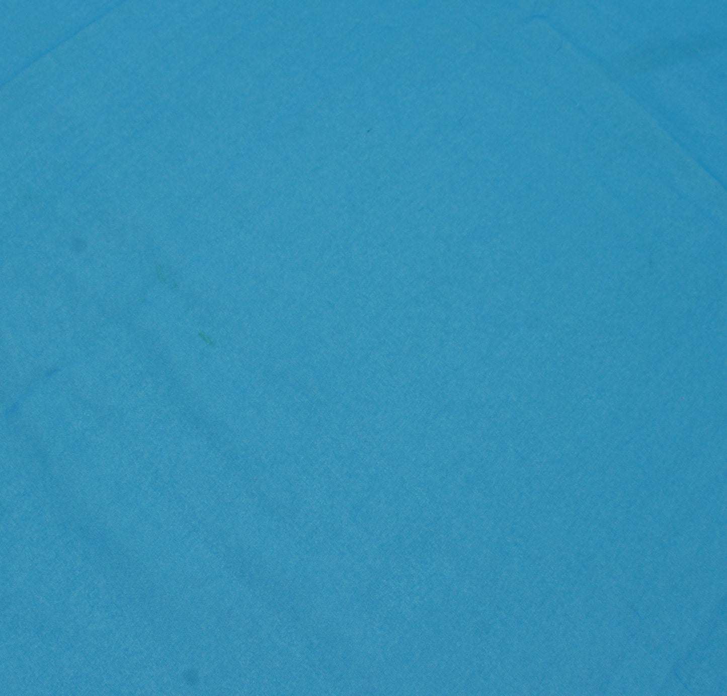 Sushila Vintage Blue Indian Sari Remnant Scrap Blend Georgette Silk Craft Fabric