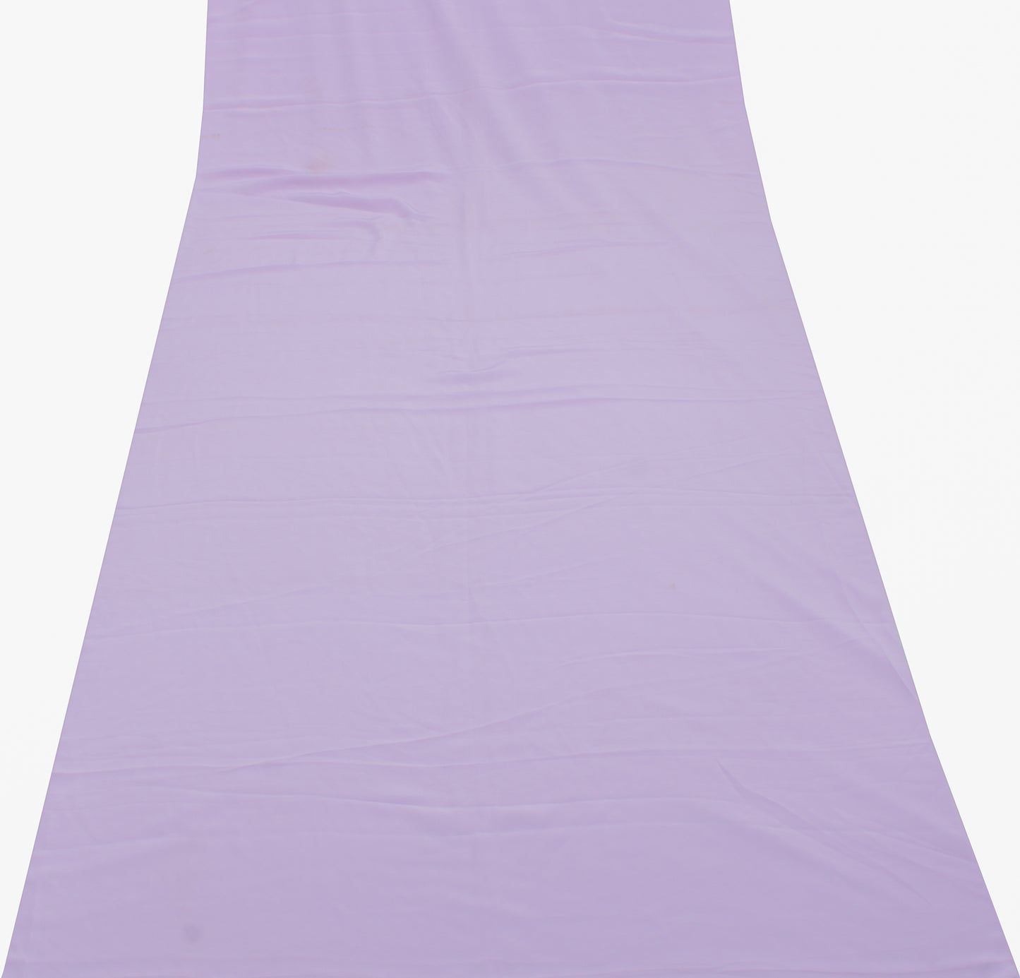 Sushila Vintage Lavender Sari Remnant Scrap Blend Georgette Silk Craft Fabric