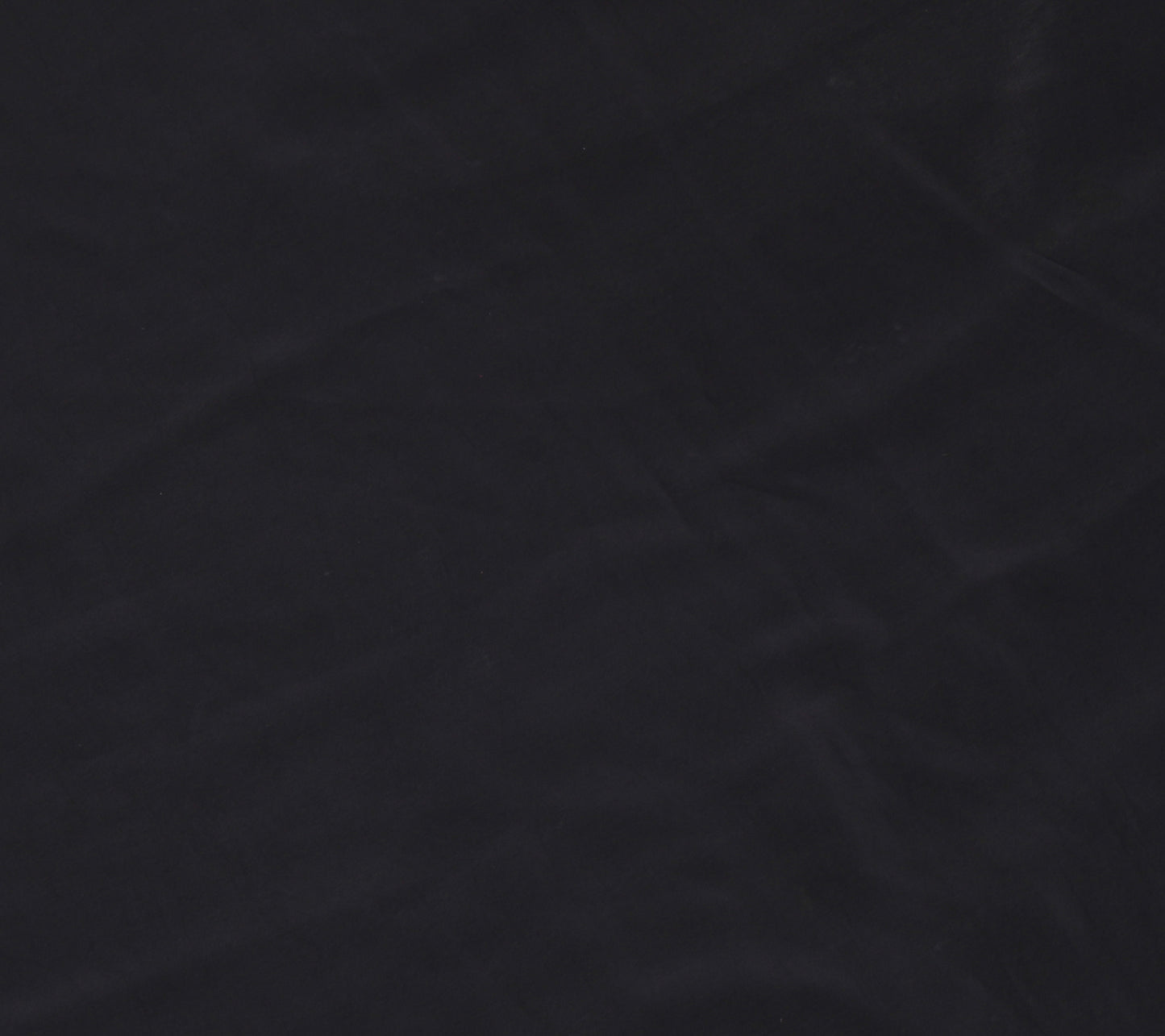 Sushila Vintage Dark Gray Sari Remnant Scrap Blend Crepe Silk Craft Fabric