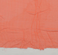 Sushila Vintage Indian Sari Remnant Scrap Pure Georgette Silk Craft Fabric