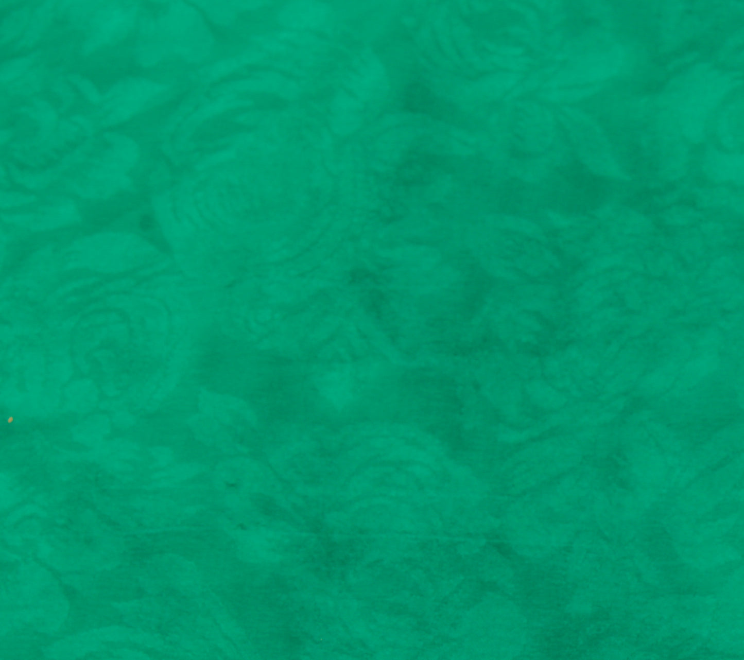 Sushila Vintage Green Sari Remnant Scrap Blend Crepe Self Woven Craft Fabric