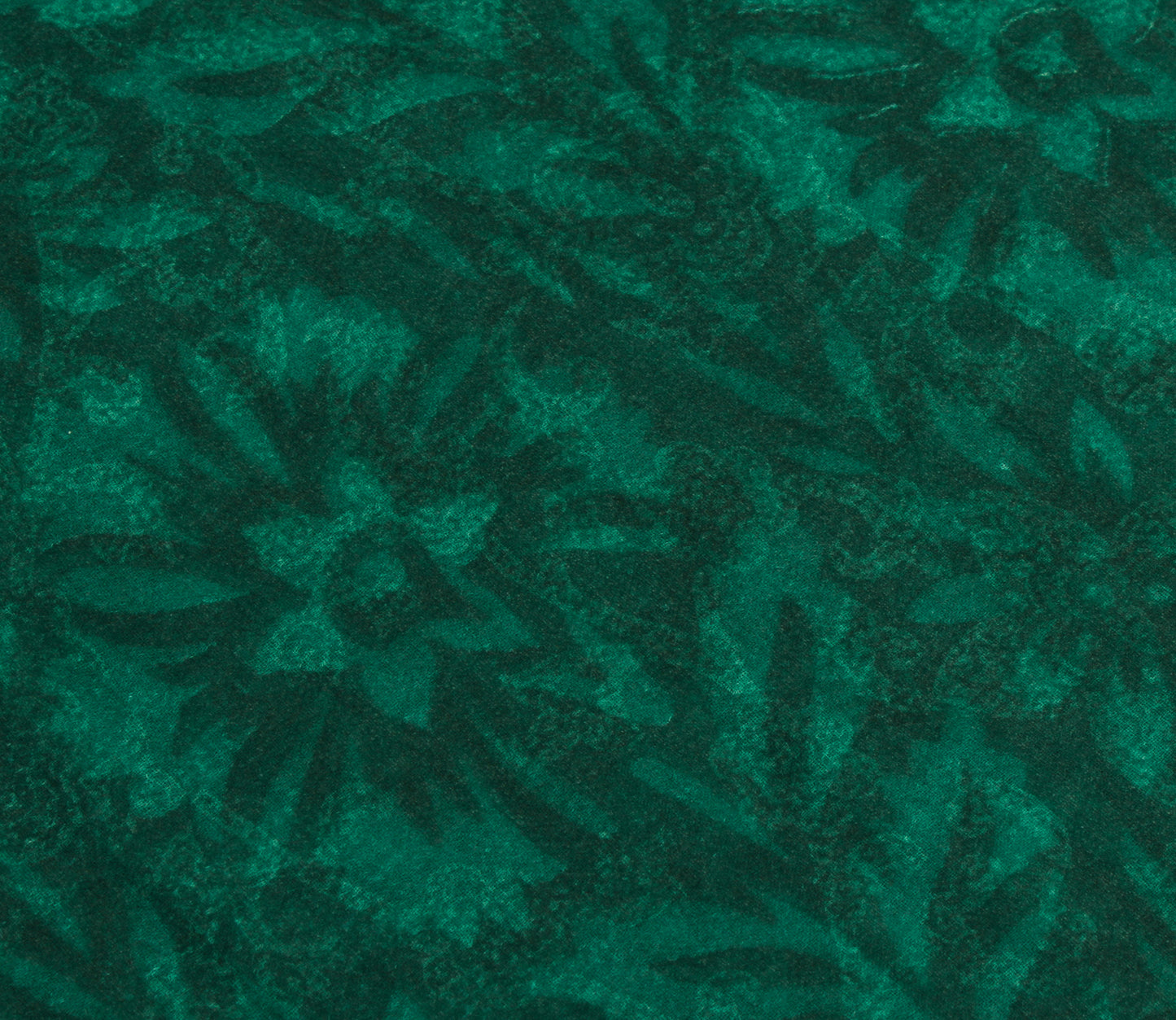 Sushila Vintage Green Sari Remnant Scrap Blend Georgette Printed Craft Fabric