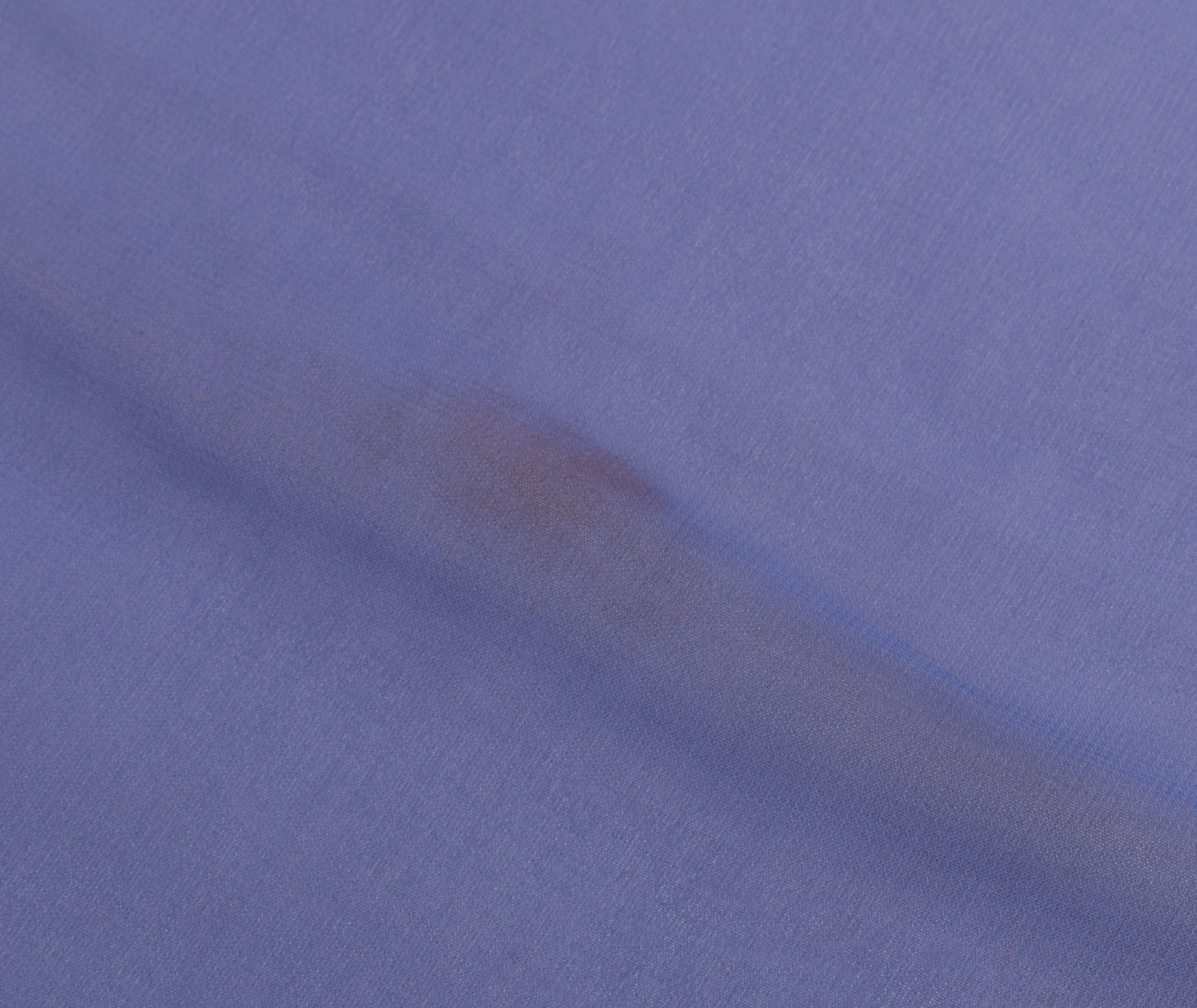 Sushila Vintage Blue Saree Remnant Scrap Blend Georgette Silk Craft Fabric