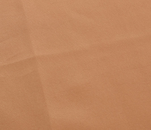 Sushila Vintage Brown Sari Remnant Scrap Blend Crepe Embroidered Craft Fabric
