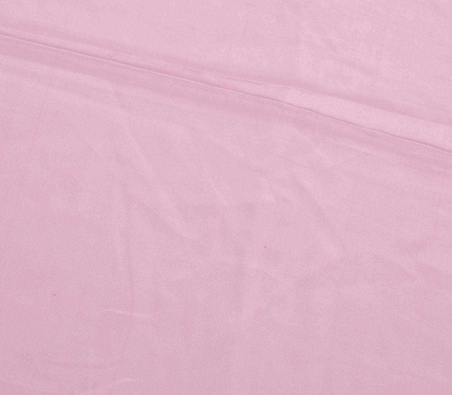 Sushila Vintage Pink Indian Sari Remnant Scrap Blend Silk Craft Fabric