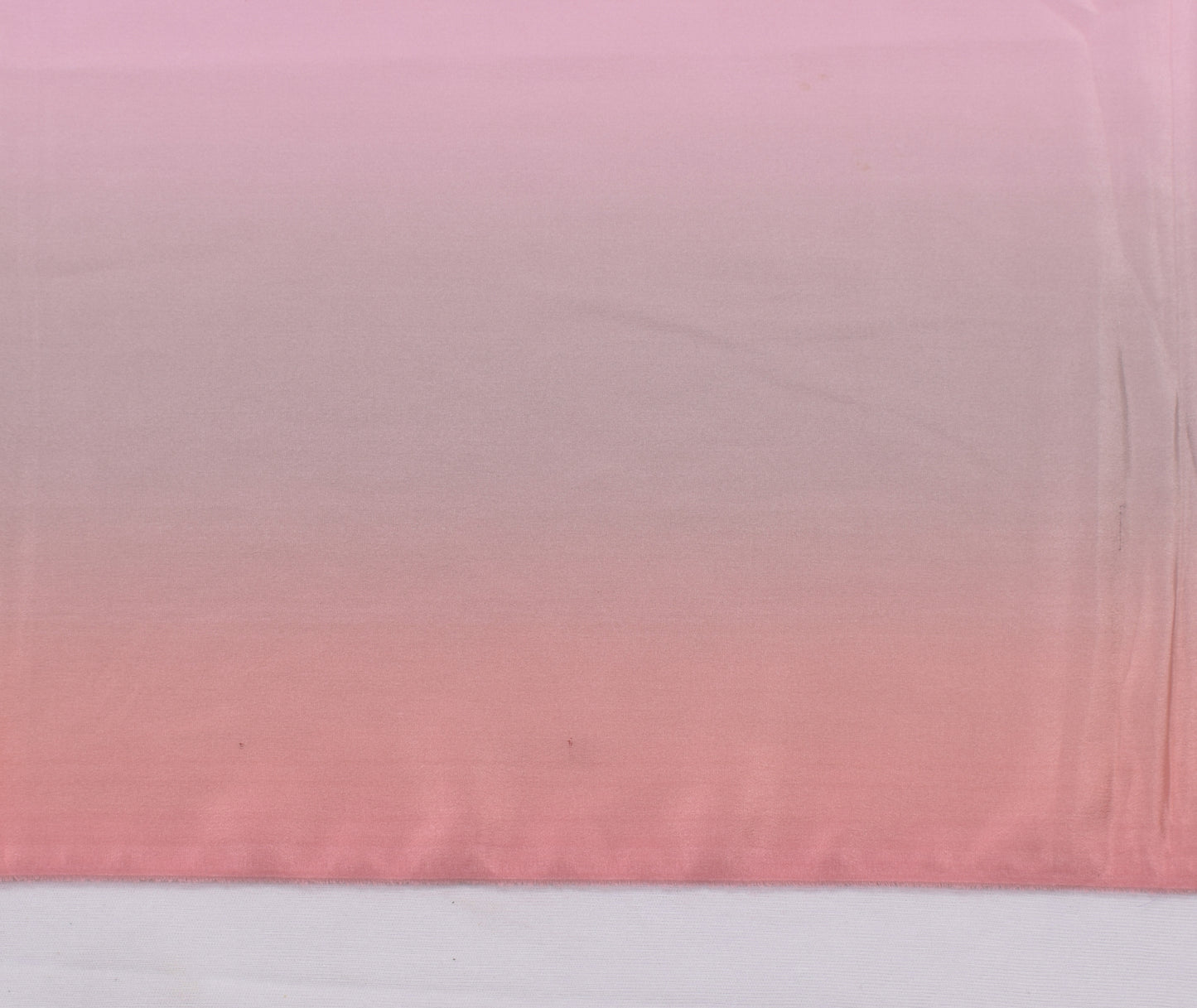 Sushila Vintage Pink Indian Sari Remnant Scrap Blend Silk Craft Fabric