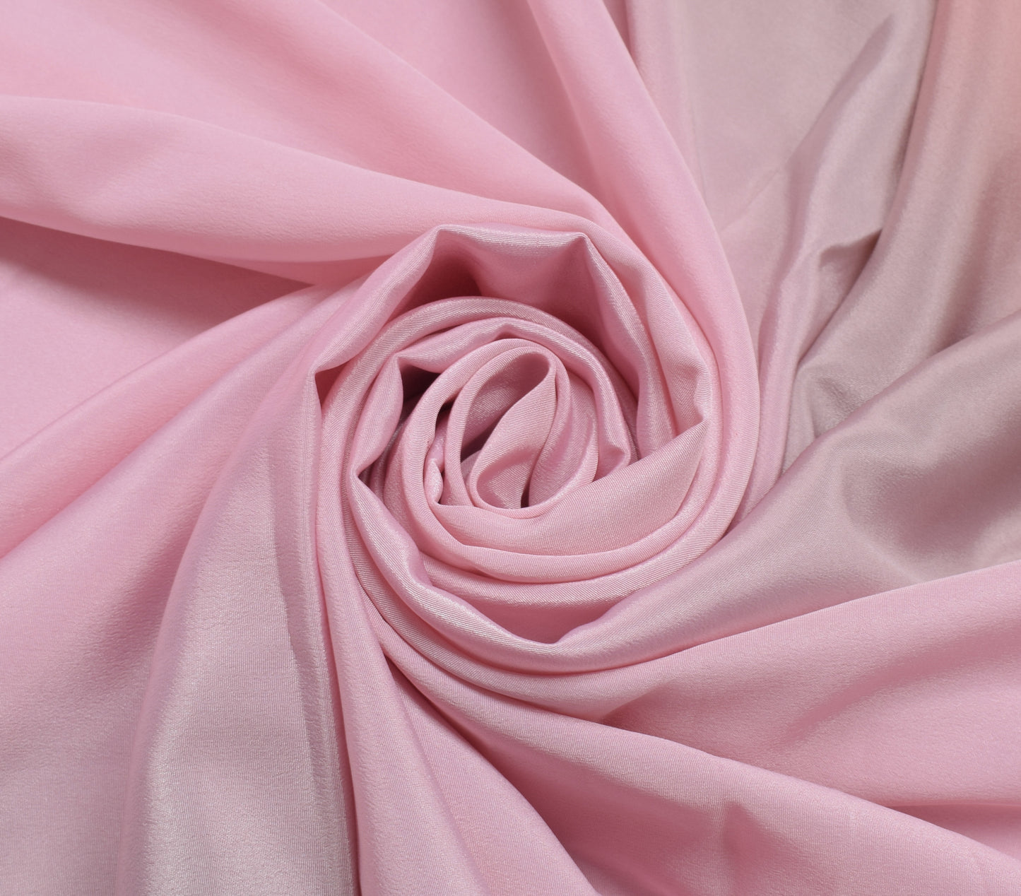 Sushila Vintage Pink Indian Sari Remnant Scrap Blend Silk Craft Fabric