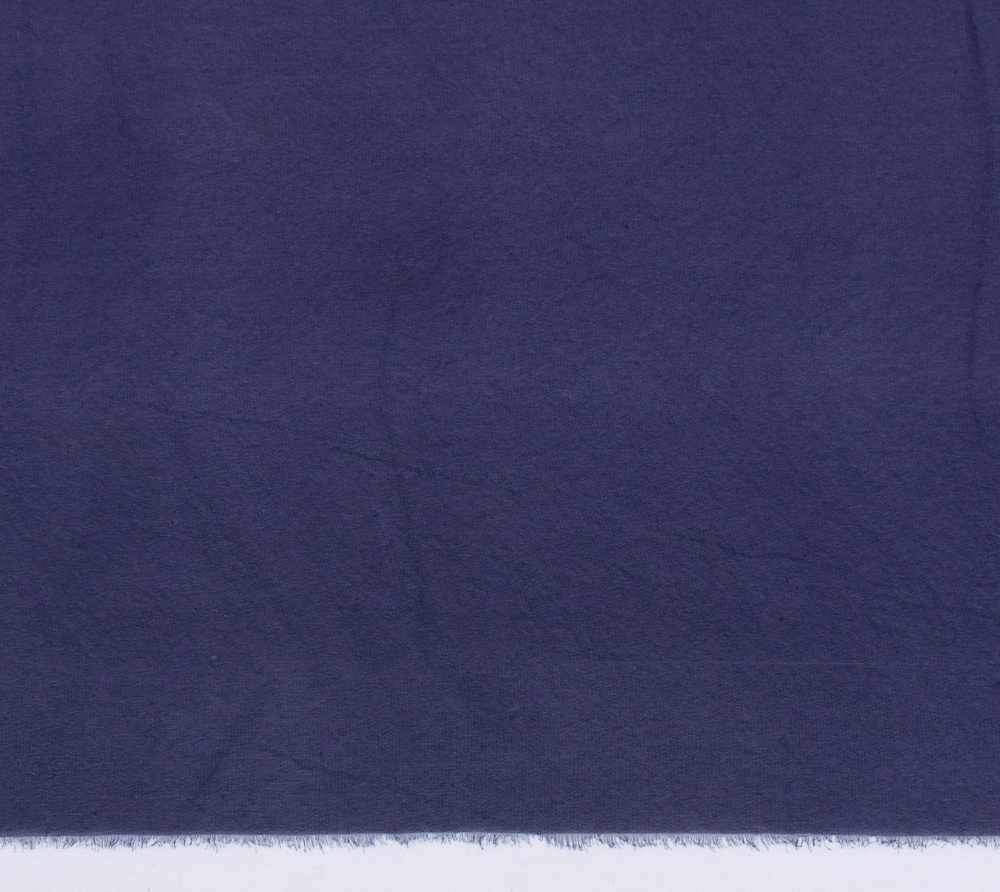 Sushila Vintage Blue Sari Remnant Scrap Blend Georgette Embroidered Craft Fabric