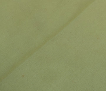 Sushila Vintage Green Indian Sari Remnant Scrap Pure Georgette Silk Craft Fabric