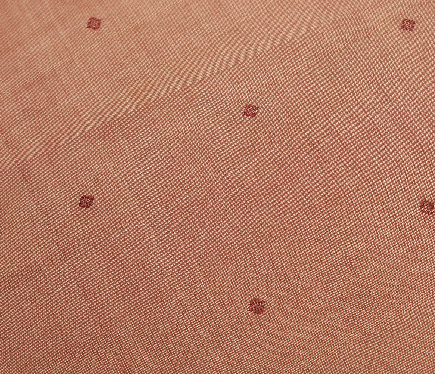 Sushila Vintage Indian Sari Remnant Scrap 100% Pure Silk Woven Craft Fabric