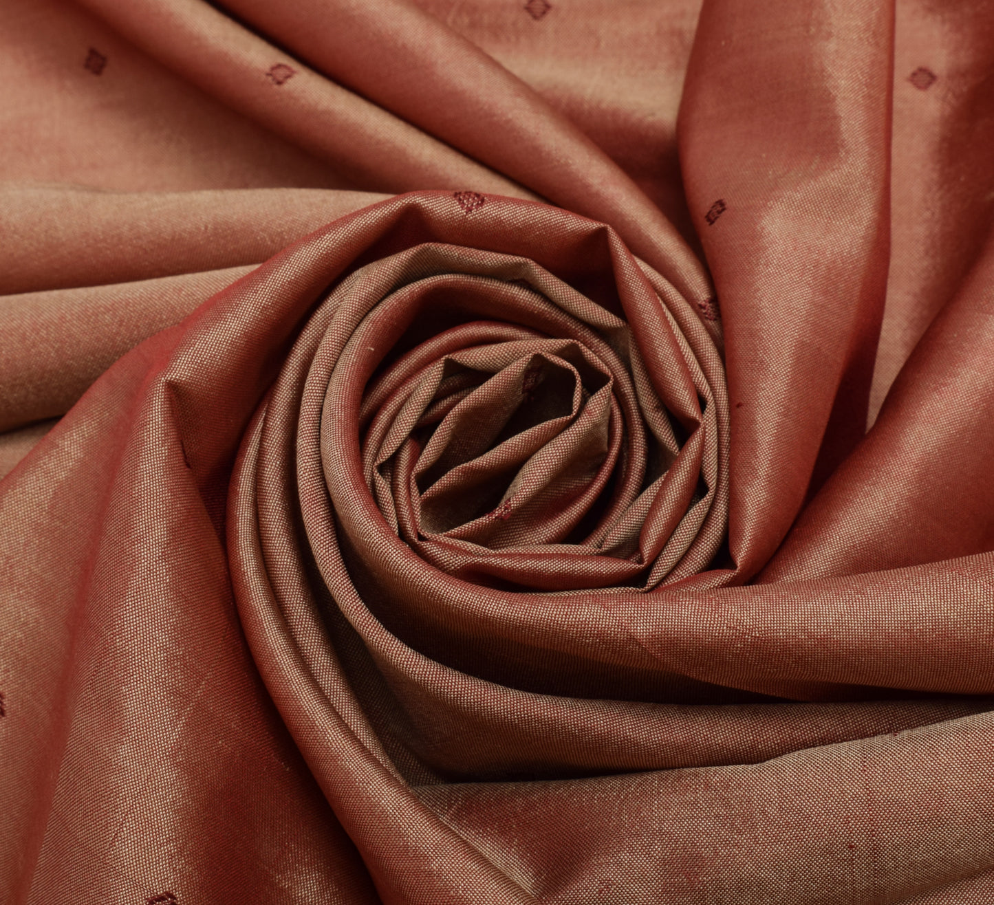 Sushila Vintage Indian Sari Remnant Scrap 100% Pure Silk Woven Craft Fabric