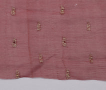 Sushila Vintage Indian Sari Remnant Scrap 100% Pure Silk Craft Craft Fabric