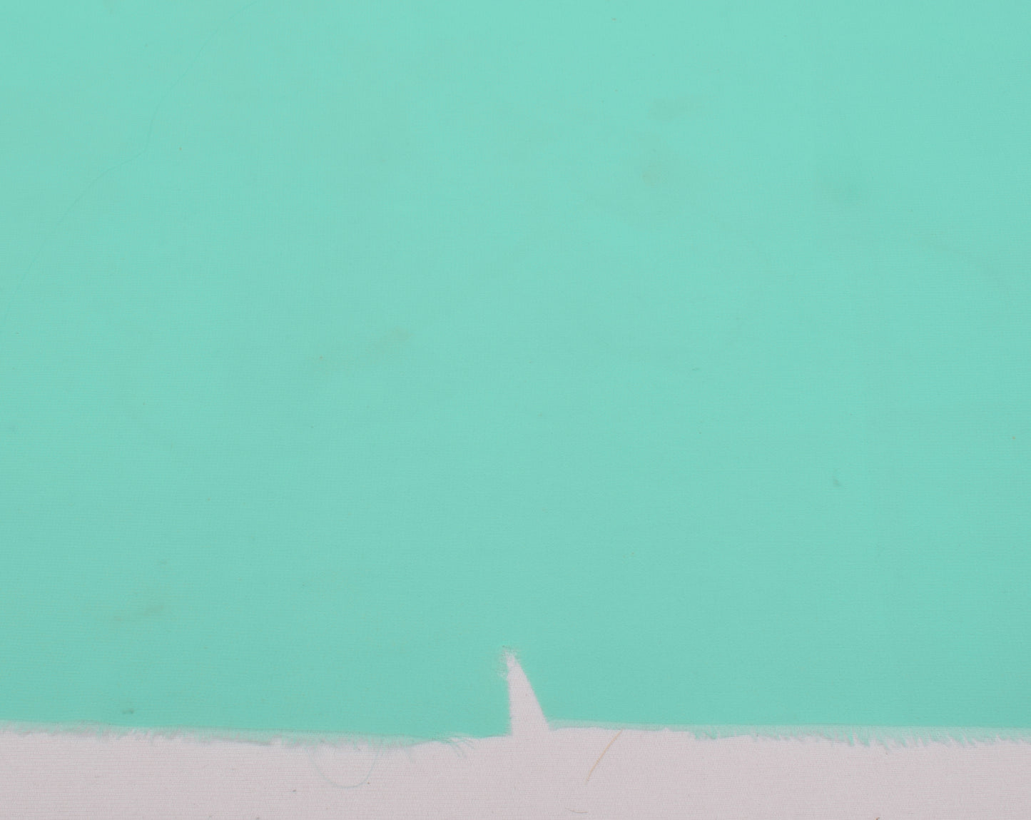 Sushila Vintage Aqua Green Sari Remnant Scrap Blend Georgette Silk Craft Fabric