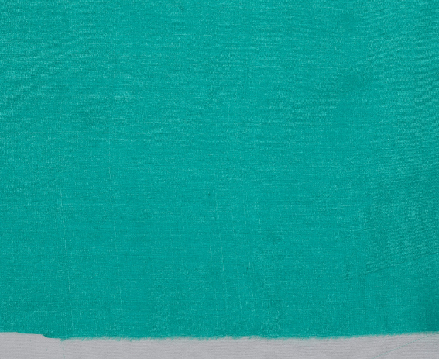 Sushila Vintage Indian Green Sari Remnant Scrap 100% Pure Silk Craft Fabric