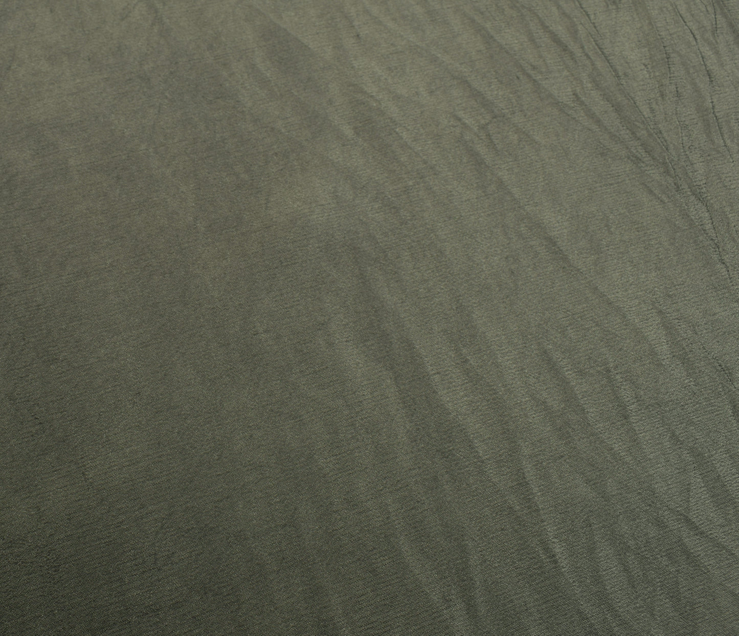 Sushila Vintage Greenish Gray Indian Sari Remnant Scrap Blend Silk Craft Fabric
