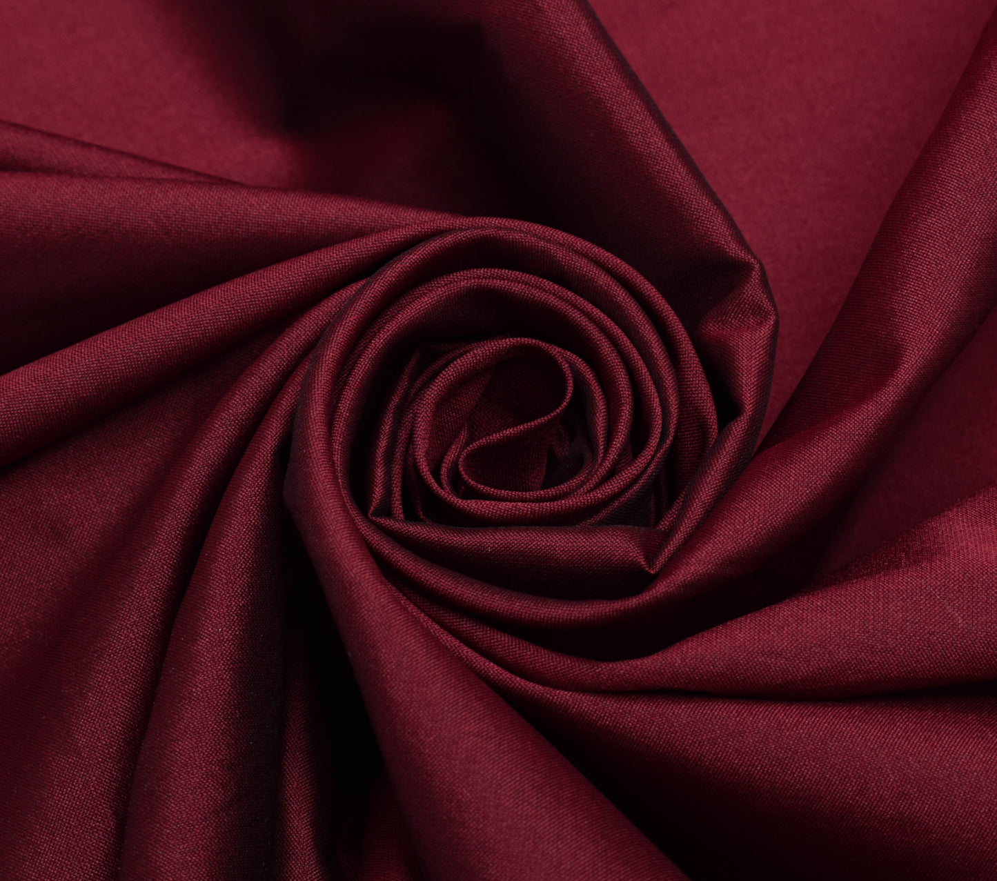 Sushila Vintage Maroon Sari Remnant Scrap Multi Purpose Blend Silk Craft Fabric