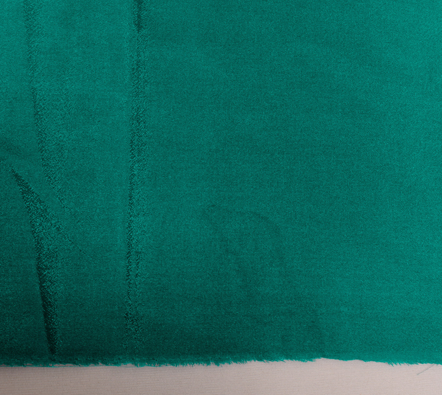 Sushila Vintage Rama Green Silk Sari Remnant Scrap Multi Purpose Craft Fabric