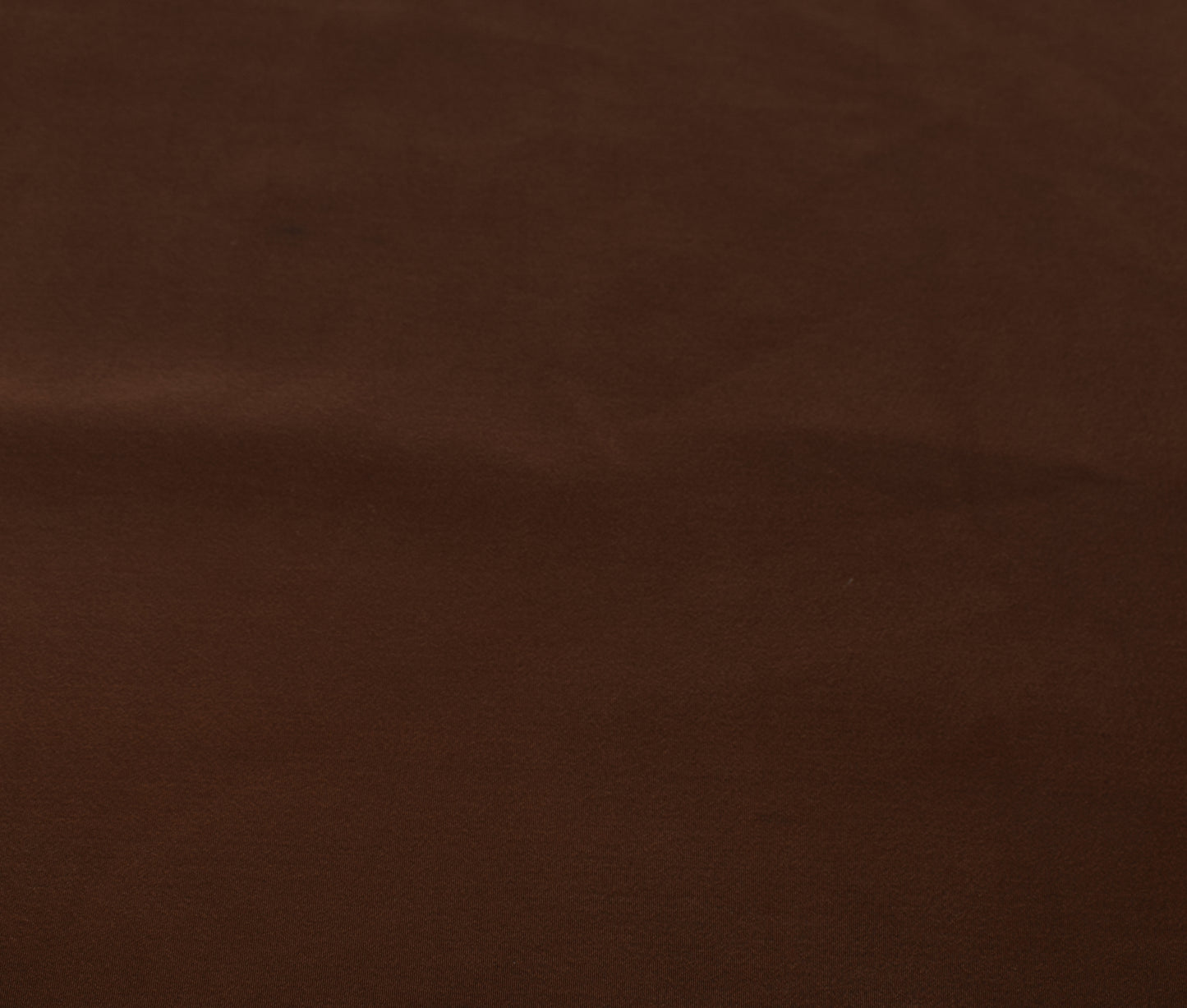 Sushila Vintage Dark Brown Crepe Sari Remnant Scrap Multi Purpose Craft Fabric