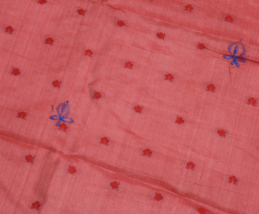 Sushila Vintage Silk Sari Remnant Scrap Multi Purpose Embroidered Craft Fabric