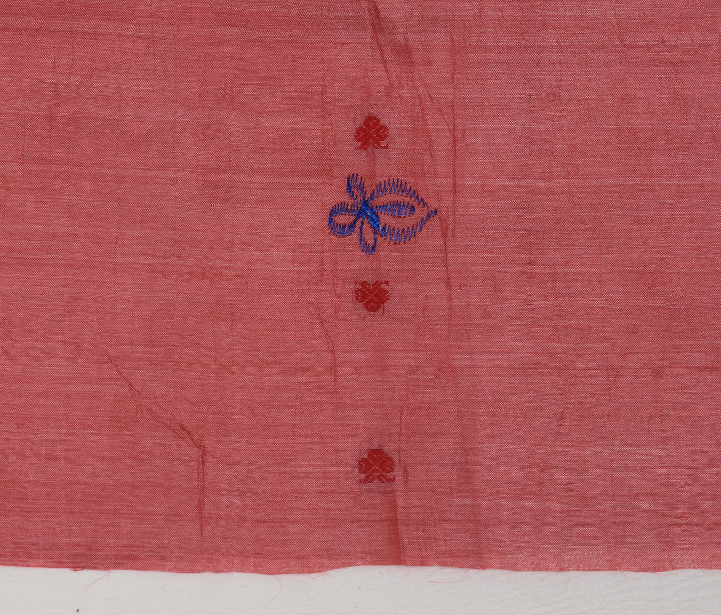 Sushila Vintage Silk Sari Remnant Scrap Multi Purpose Embroidered Craft Fabric