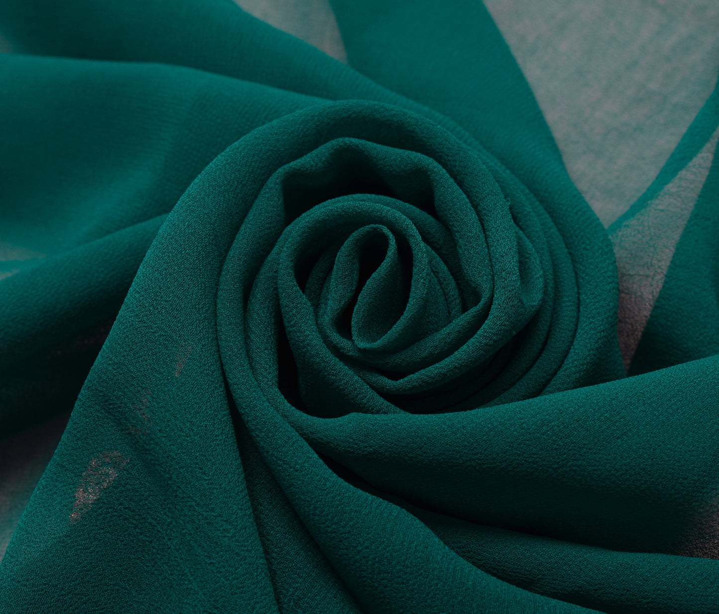 Sushila Vintage Blend Georgette Silk Sari Remnant Scrap Embroidered Craft Fabric