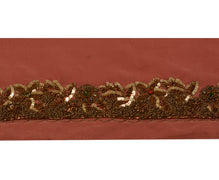 Sushila Vintage Sari Border Indian Craft Sewing Trim Hand Beaded Lace Ribbon