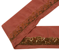 Sushila Vintage Sari Border Indian Craft Sewing Trim Hand Beaded Lace Ribbon