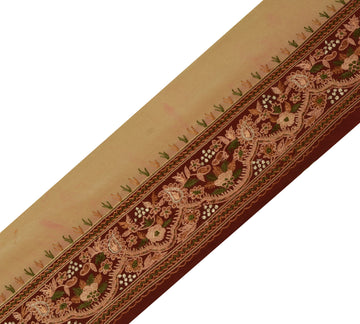 Sushila Vintage Sari Border Indian Craft Sewing Trim Embroidered Lace Ribbon