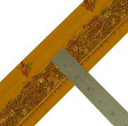 1.75"Sushila Vintage Rust Sari Border Craft Sewing Trim Hand Embroidered Lace