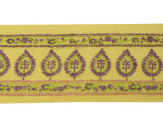 Sushila Vintage Saree Border Indian Craft Sewing Trim Embroidered Lace Ribbon