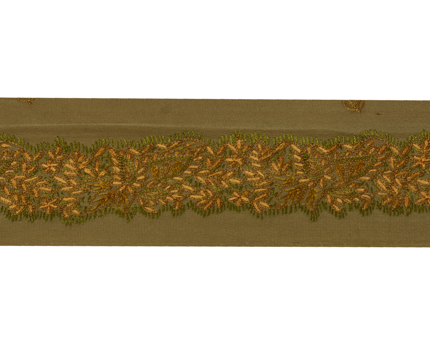 Sushila Vintage Saree Border Indian Craft Sewing Trim Embroidered  Lace Ribbon