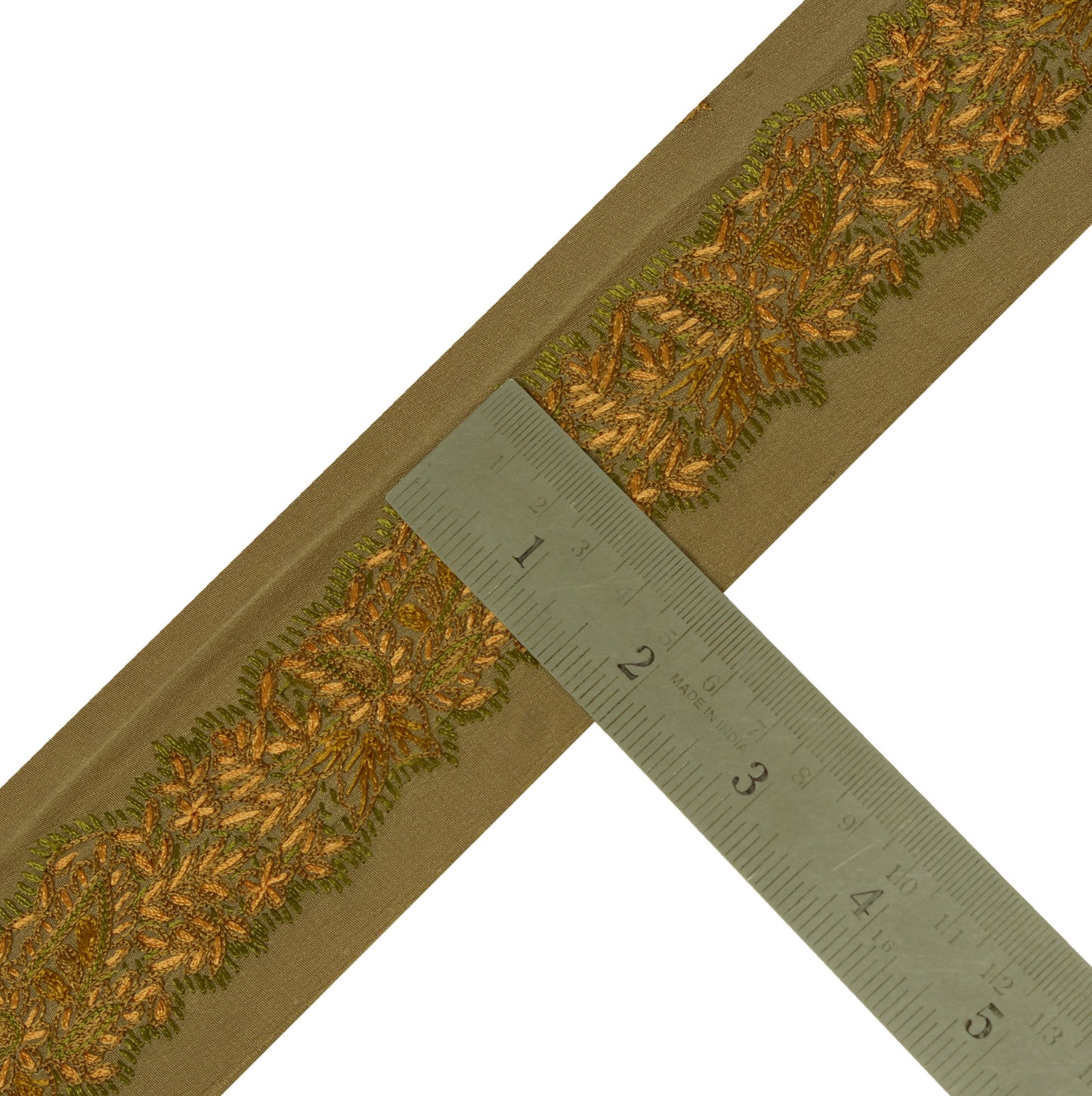 Sushila Vintage Saree Border Indian Craft Sewing Trim Embroidered  Lace Ribbon