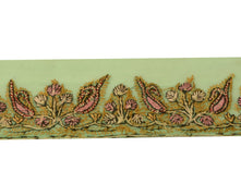 1.5" Sushila Vintage Saree Border Indian Craft Sewing Trim Embroidered Lace