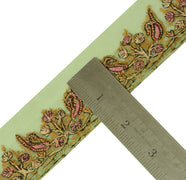 1.5" Sushila Vintage Saree Border Indian Craft Sewing Trim Embroidered Lace