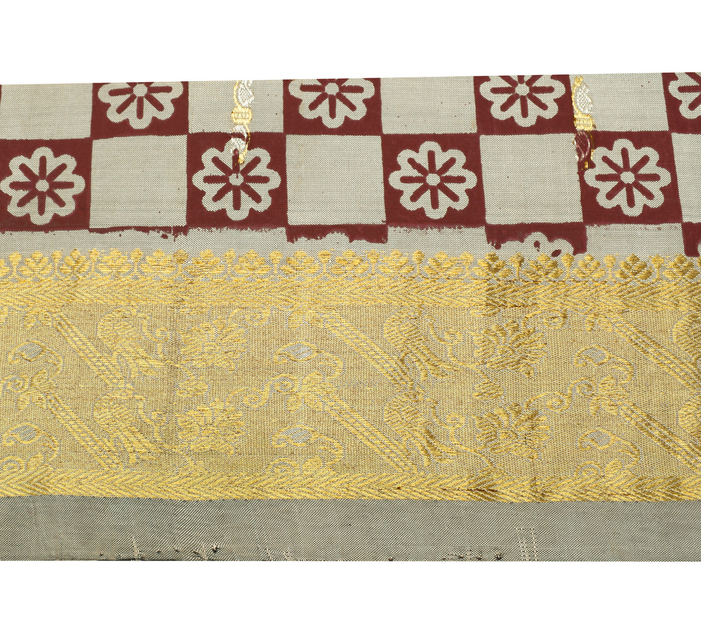 Sushila Vintage Saree Border Indian Craft Sewing Trim Woven Lace Ribbon Edges