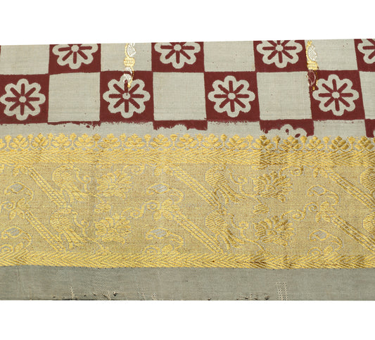 Sushila Vintage Saree Border Indian Craft Sewing Trim Woven Lace Ribbon Edges