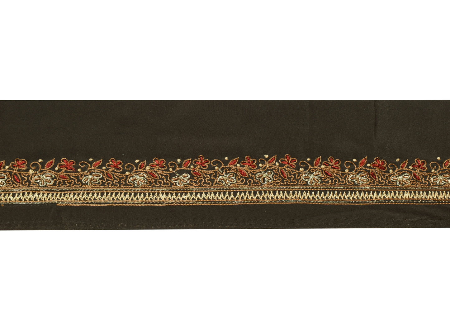 Sushila Vintage Saree Border Indian Craft Sewing Trim Embroidered Lace Ribbon