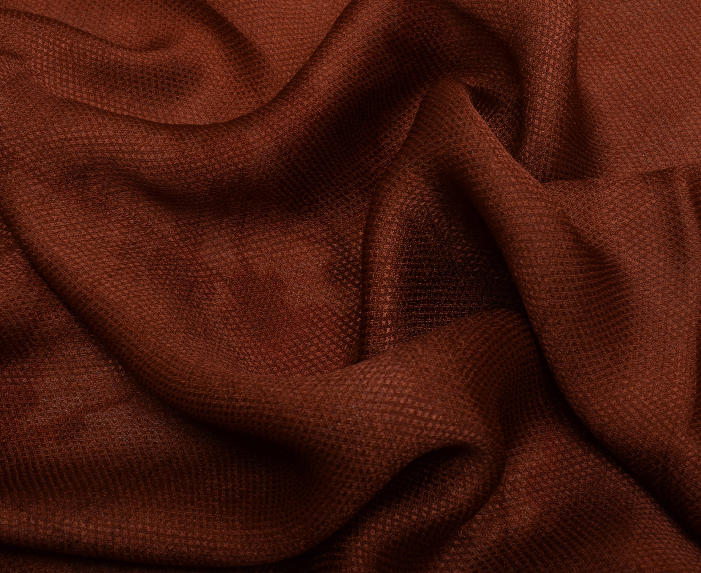 Sushila Vintage Indian Saree Pure Georgette Silk Printed 5 Yard Craft Fabric