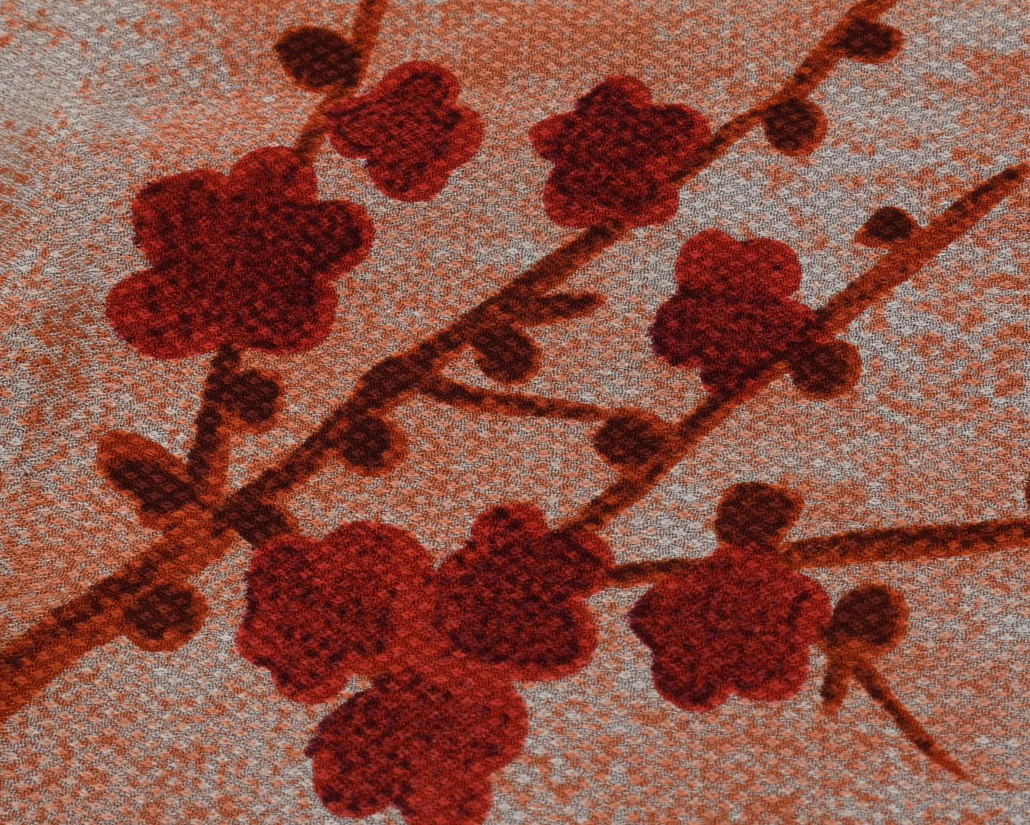 Sushila Vintage Indian Saree Pure Georgette Silk Printed 5 Yard Craft Fabric