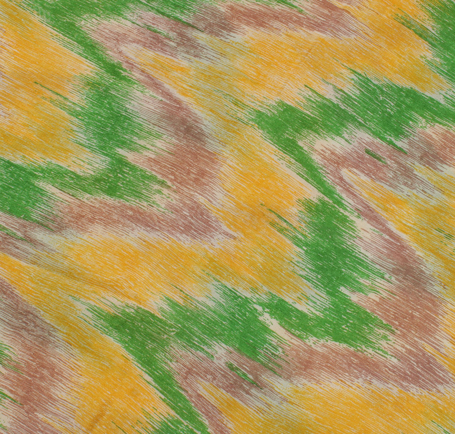 Sushila Vintage Indian Saree 100% Pure Silk Printed Leheria Sari Soft Fabric