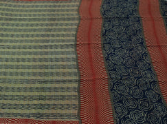 Sushila Vintage Green Saree 100% Pure Crepe Silk Printed 5 Yard  Soft Fabric