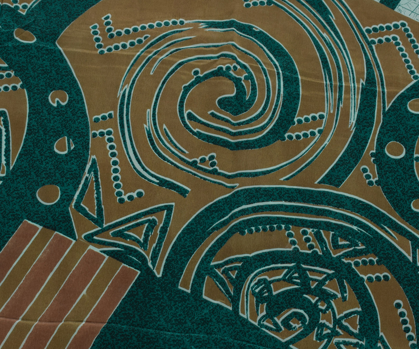 Sushila Vintage Indian Saree 100% Pure Crepe Silk Printed Soft Craft 5 YD Fabric