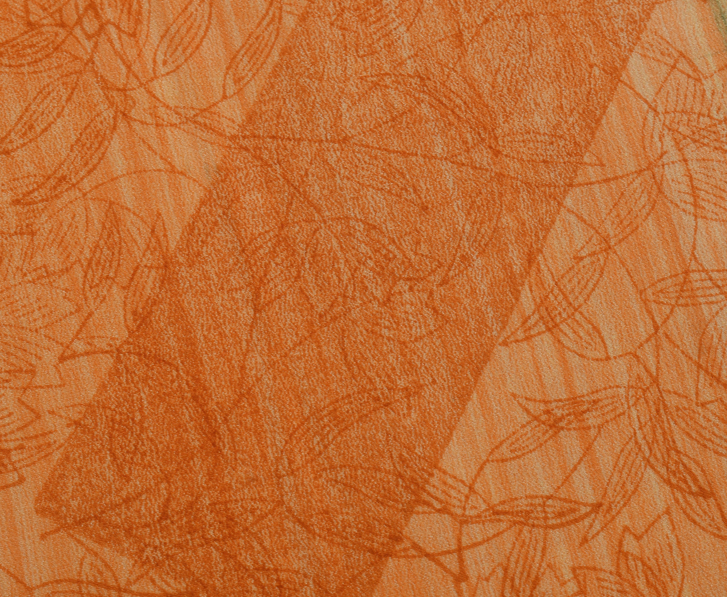 Sushila Vintage Indian Saree 100% Pure Crepe Silk Printed 5 Yard Soft Fabric