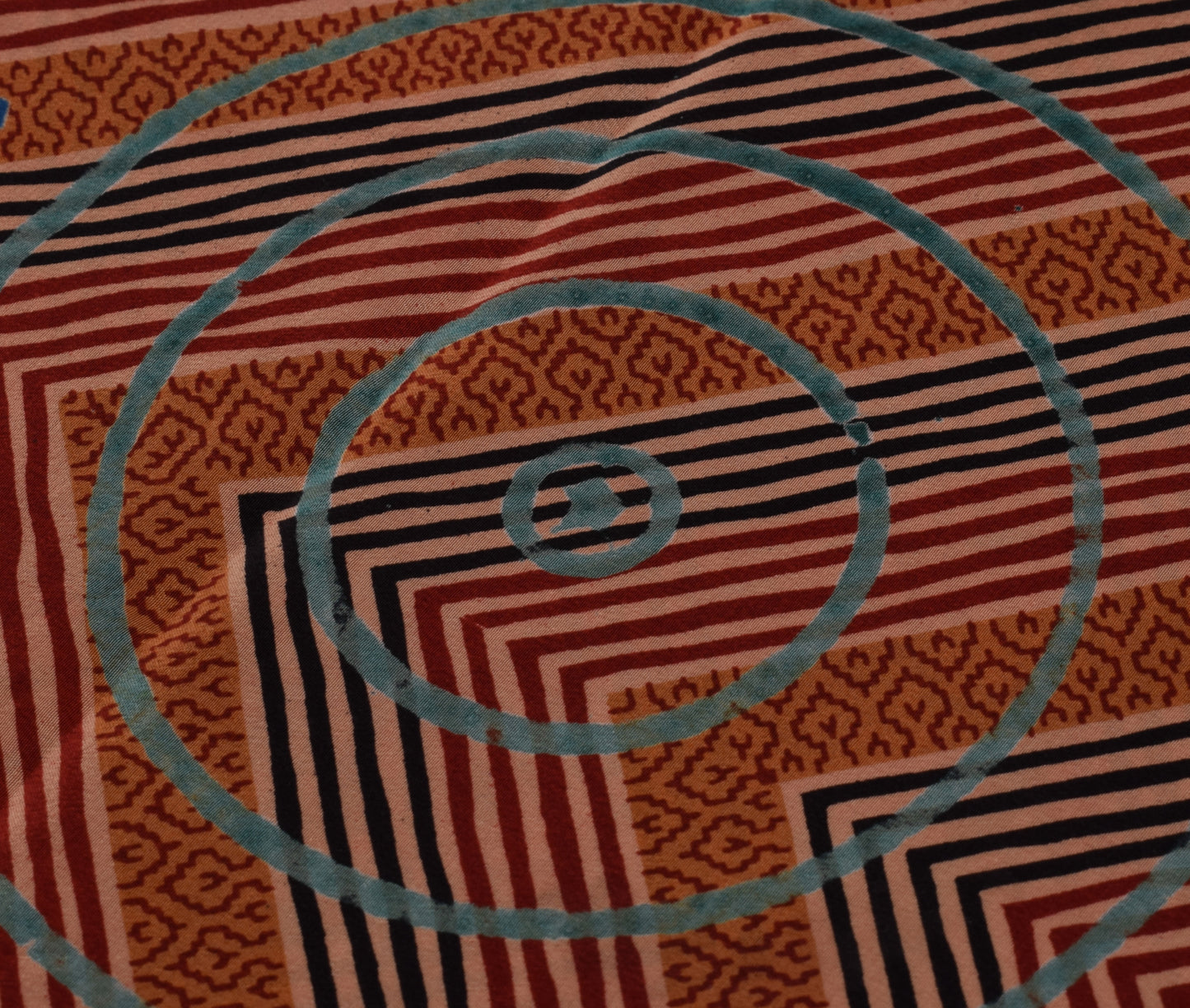 Sushila Vintage Indian Saree 100% Pure Crepe Silk Printed 5 Yard Soft Fabric