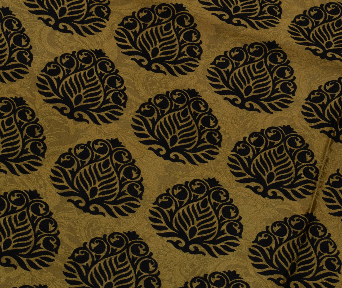 Sushila Vintage Indian Saree 100% Pure Crepe Silk Printed Floral Soft Fabric