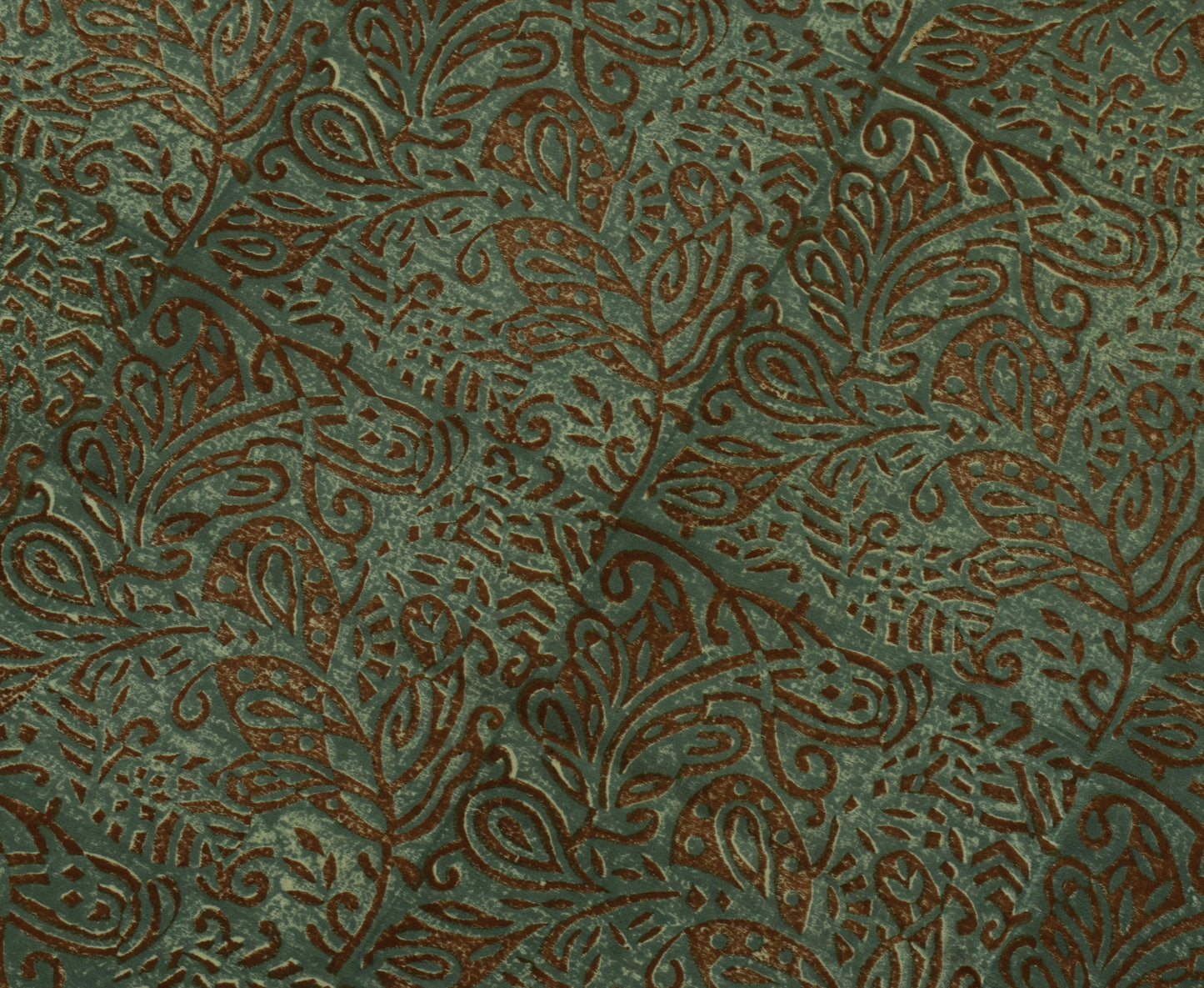 Sushila Vintage Green Saree 100% Pure Crepe Silk Printed Floral Soft Fabric